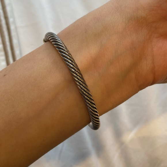 David Yurman Classic Cable a bracelet Bracelet with Peridot - Picture 2 of 5